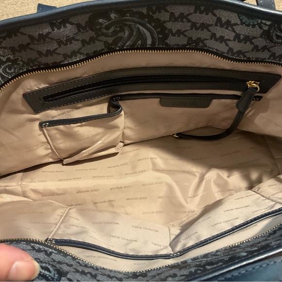 Michael Kors Paisley Canvas Tote - Picture 3 of 9
